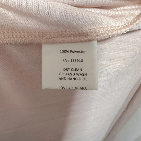 NWT Show Me Your Mumu Jenn Maxi Dress Gown Dusty Blush Crisp Pink Size XS - Picture 9 of 10